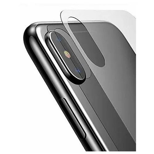 Стекло защитное 0,26мм на заднюю панель для iPhone 7/8 (прозрачный)*