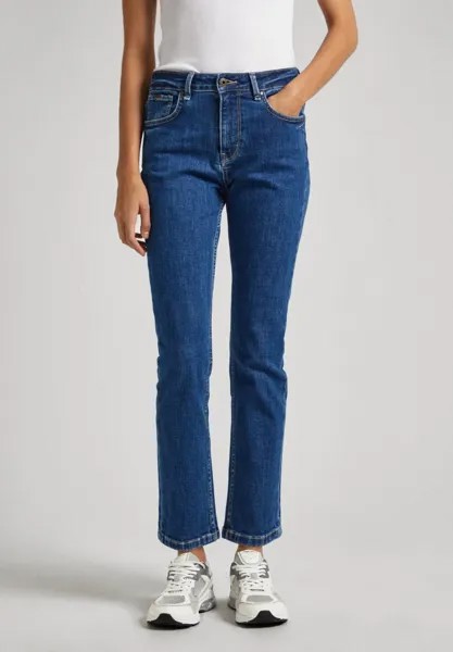 Прямые джинсы Pepe Jeans, синий деним