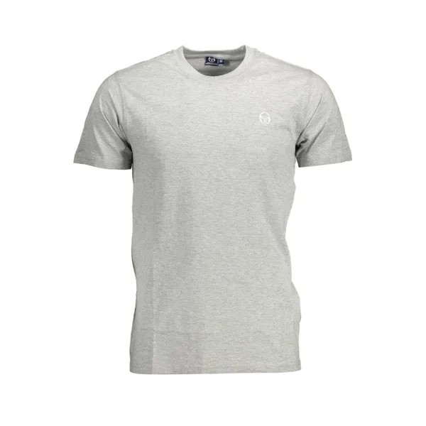 Хлопковая мужская футболка Sergio Tacchini, серый