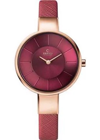 Fashion наручные  женские часы Obaku V149LXVQRD. Коллекция Leather