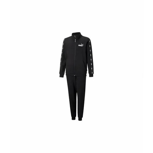 Костюм Puma 84820801 Tape Sweat Suit TR cl B для мальчика, цвет чёрный, размер 105-110