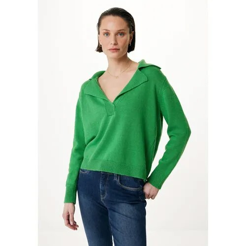 Пуловер MEXX, размер S, зеленый
