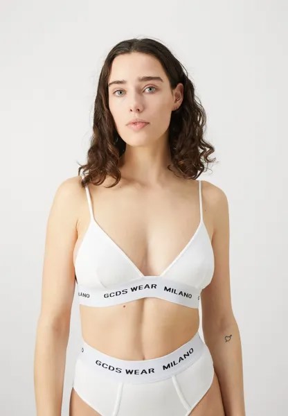 Бюстгальтер-треугольник Basic Triangle Bra GCDS, цвет bianco ottico