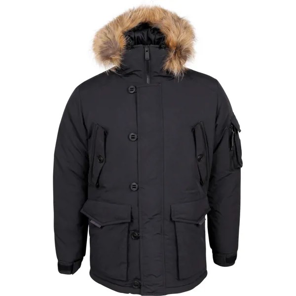 Куртка Аляска черная каматт 52/170-176
