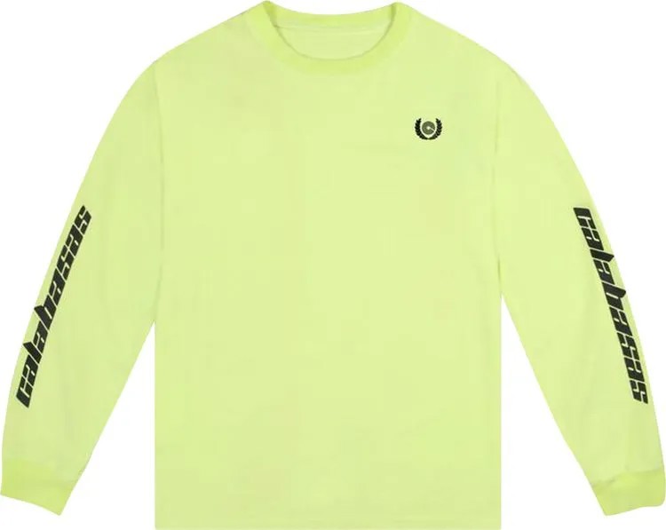 Лонгслив Kanye West Calabasas Long-Sleeve 'Frozen Yellow', желтый