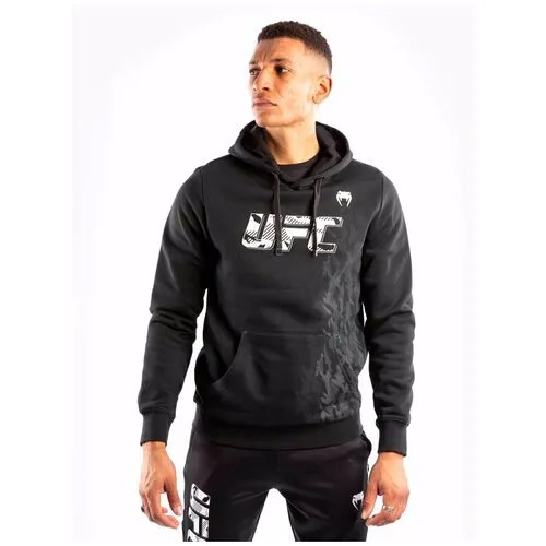 Толстовка Venum UFC Authentic Fight Week Men's Pullover Hoodie, размер XL, черный