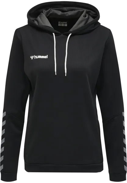 Толстовка Hummel Poly Hoodie Frauen Hmlauthentic Poly Hoodie Woman, черный