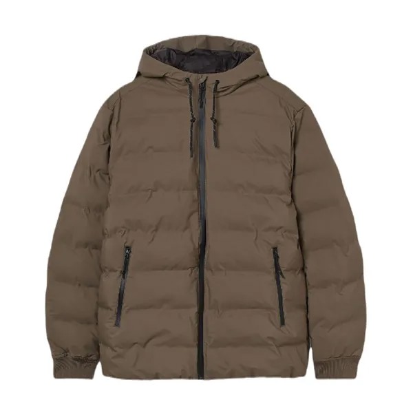 Куртка H&M Water-repellent Puffer, темно-серый