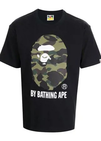 A BATHING APE® футболка Bape с камуфляжным принтом