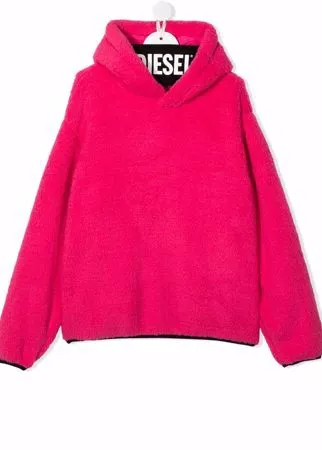 Diesel Kids худи с контрастной отделкой