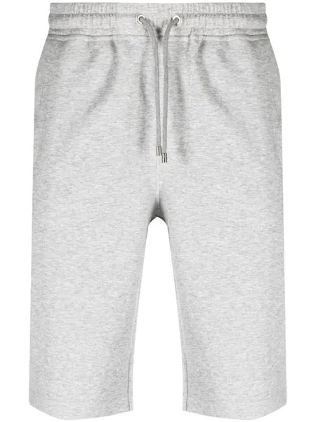 Corneliani шорты с кулиской, серый