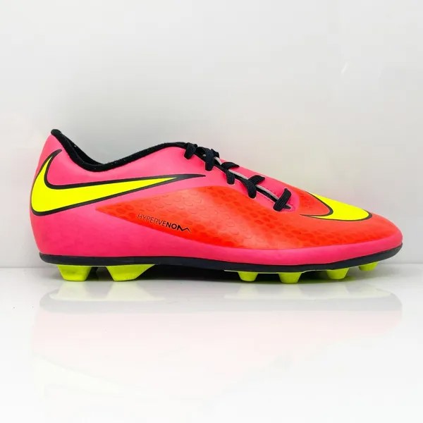 Футбольные бутсы Nike Boys Hypervenom Phade 599073-690 оранжевые, размер 5,5 лет