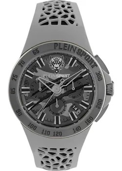 Fashion наручные  мужские часы Plein Sport PSABA0523. Коллекция THUNDERSTORM CHRONO