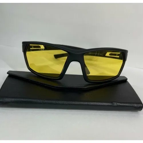 Солнцезащитные очки Fedrov R5046, черный, желтый