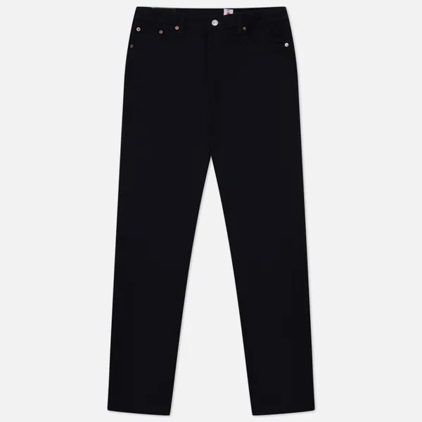 Джинсы Edwin Slim Tapered Kaihara Black x Black Stretch Denim 12.5 Oz чёрный, 36/34