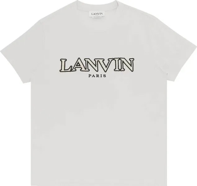 Футболка Lanvin Curb Regular Fit, кремовый