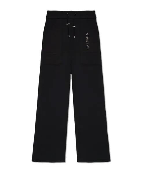Спортивные брюки с логотипом Balmain, черный