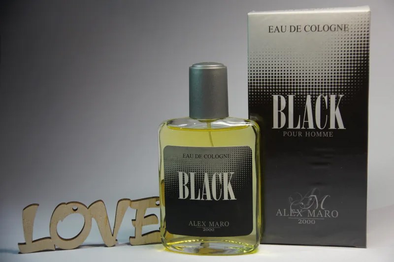 Одеколон мужской Alex Maro Black 100мл