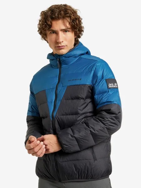 Пуховик мужской Jack Wolfskin Dna Tundra, Синий