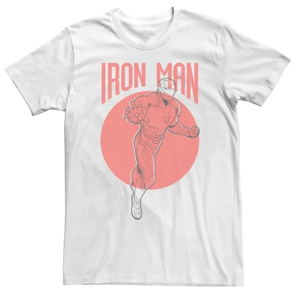 Мужская футболка Simplicity с изображением Marvel Avengers Iron Man