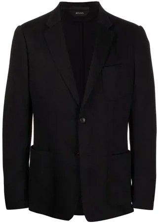 Z Zegna однобортный пиджак