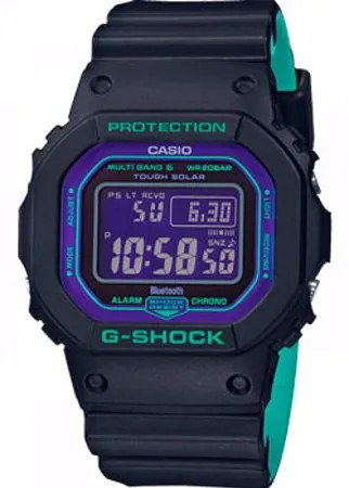 Японские наручные  мужские часы Casio GW-B5600BL-1ER. Коллекция G-Shock