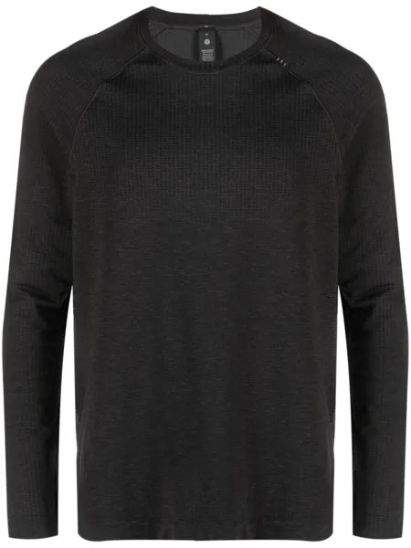 Lululemon спортивный лонгслив Metal Vent Tech, серый