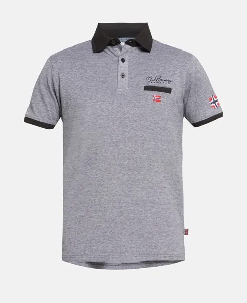 Рубашка поло Geographical Norway, черный