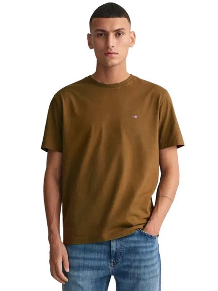 Мужские футболки Gant, коричневый