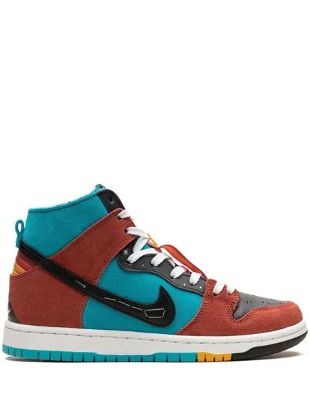 Nike x Di'orr Greenwood SB Dunk Высокие кеды, синий
