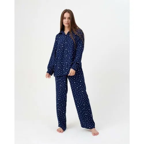 Пижама  Kaftan, размер 40, синий