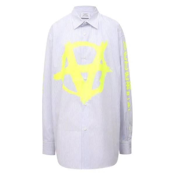 Хлопковая рубашка VETEMENTS