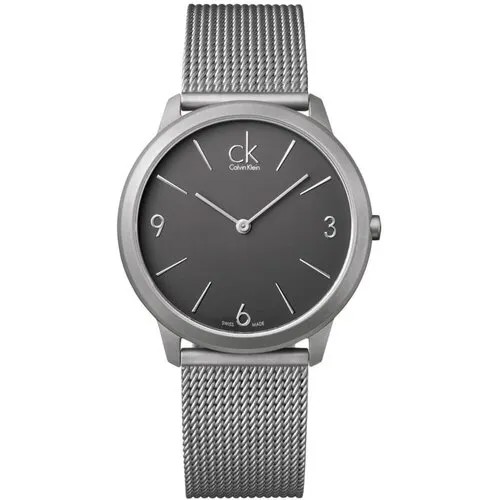 Наручные часы CALVIN KLEIN Minimal, серый, серебряный