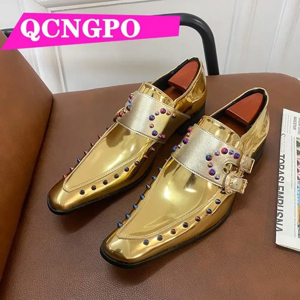 Туфли Monk shoes свадебные туфли на шнуровке деловые непромокаемые офисные туфли из коровьей кожи формальные мужские туфли для встреч