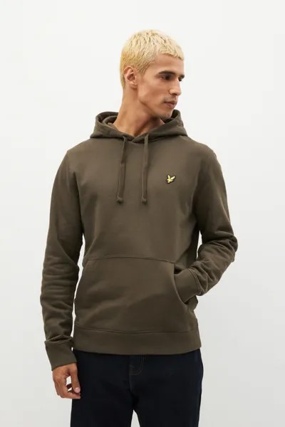 Толстовка через голову Lyle & Scott, зеленый