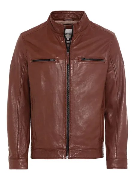Кожаная куртка Camel Active, коричневый
