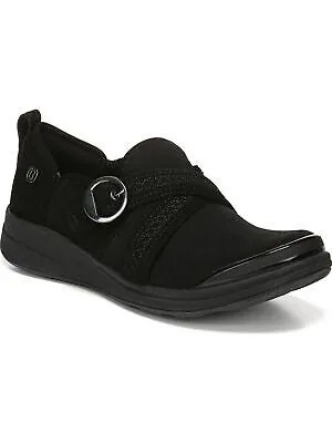 Женские туфли BZEES с черным вышитым ремешком, защищающим от запаха, цвета индиго, без каблуков, 7,5 м