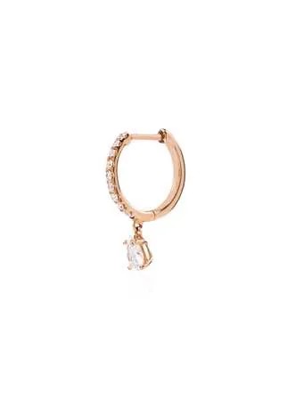 Anita Ko серьга-кольцо из розового золота с бриллиантами