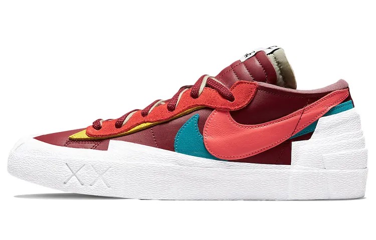 Полуботинки для скейтбординга унисекс Nike Blazer Team Red/Hot Lava/White