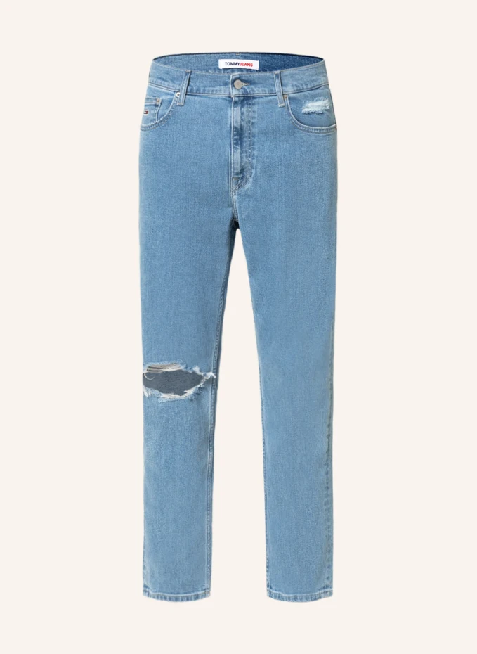 Разрушенные джинсы dad jean стандартного зауженного кроя Tommy Jeans, синий