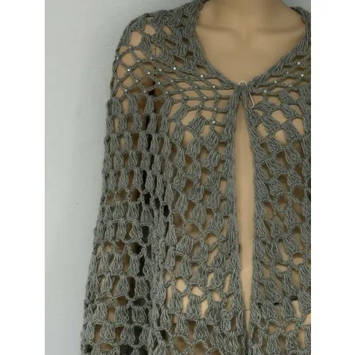 Шаль ,170х95 см, серый