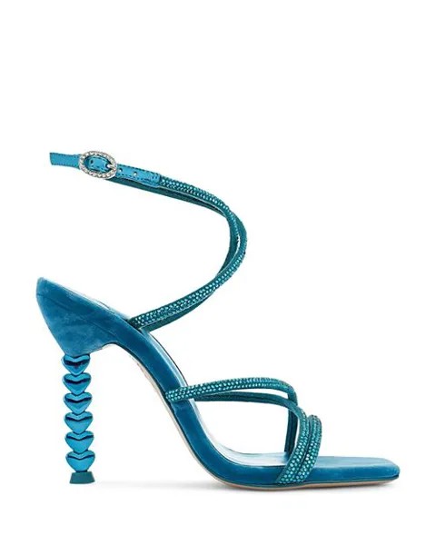 Женские босоножки на высоком каблуке Aphrodite Sophia Webster, цвет Blue
