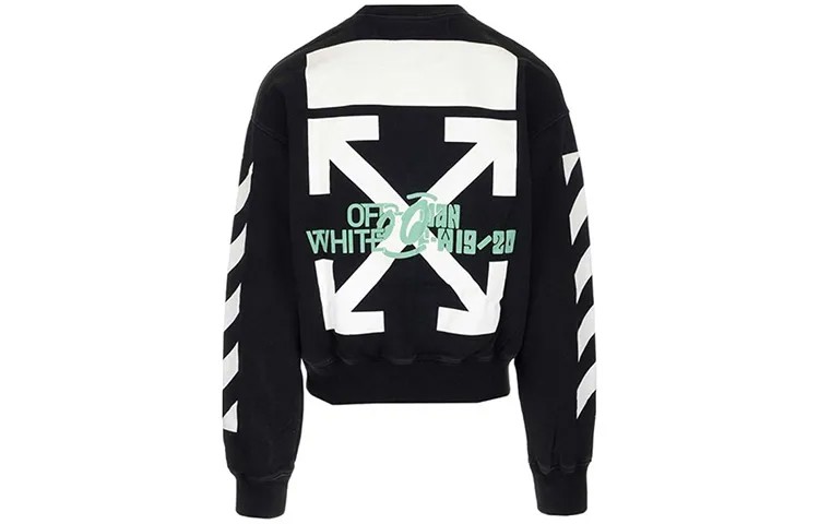 Свитшот с круглым вырезом и принтом «Водопад» Off-White