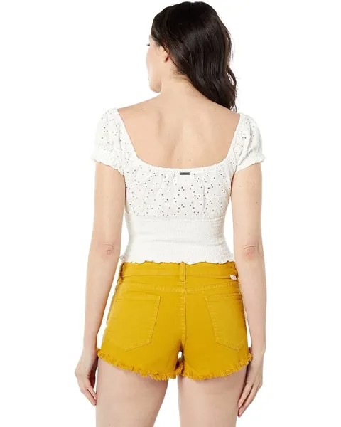 Топ Billabong Spring Air Short Sleeve Top, цвет Salt Crystal