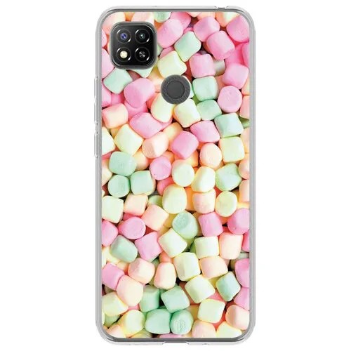 Силиконовый чехол с рисунком Мороженное для Xiaomi Redmi 9C, Anycase PR0002234