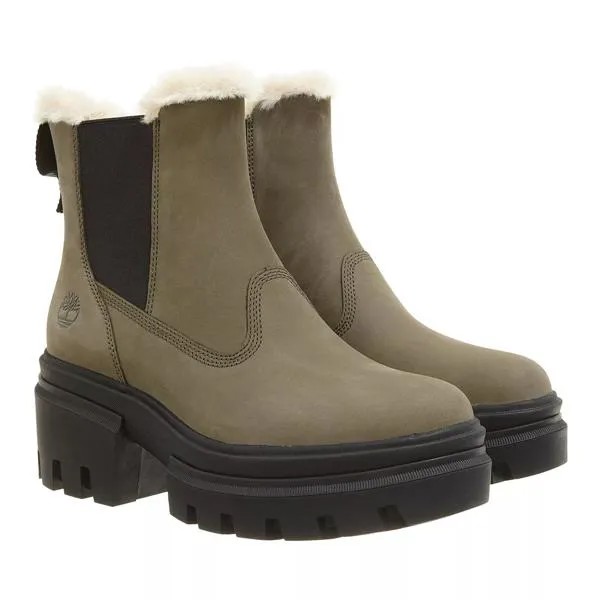 Ботинки everleigh boot arm lined chelsea deep lichen Timberland, зеленый