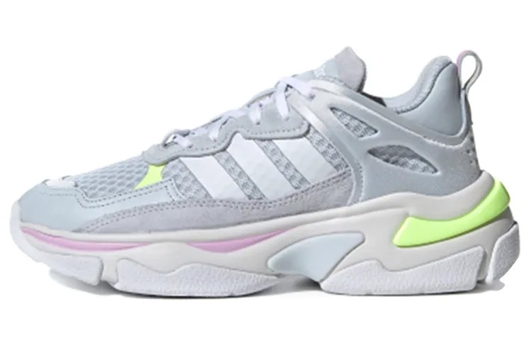 Кроссовки Adidas neo Boujirun Women, серый/светло-зеленый