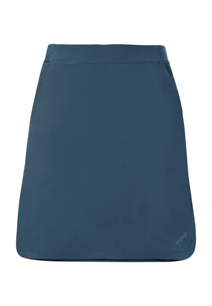 Skomer Skort IV 3 в 1 Брюки-юбки Внутренние брюки для женщин VAUDE, цвет Dark Sea