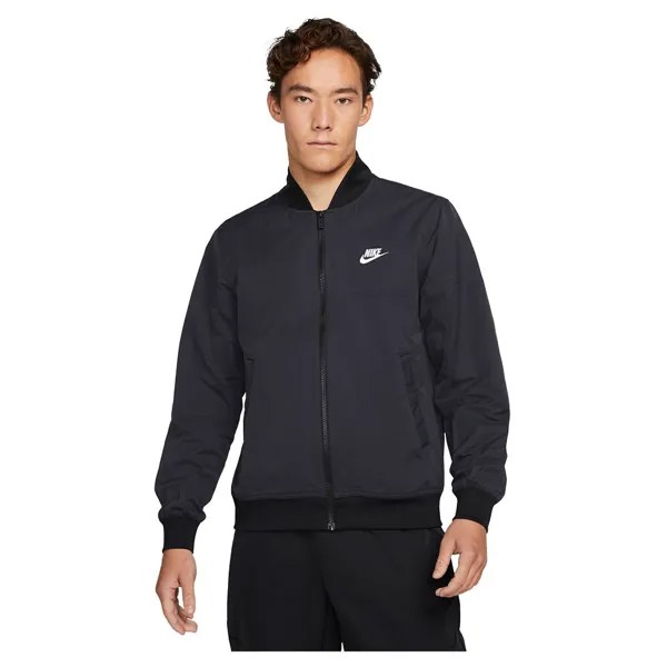 Куртка Nike Sportswear Sport Essentials Woven Unlined Bomber, черный