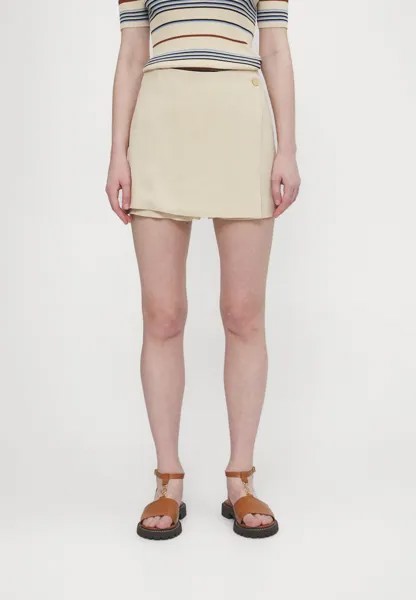 Мини-юбка Claudie Pierlot, бежевый